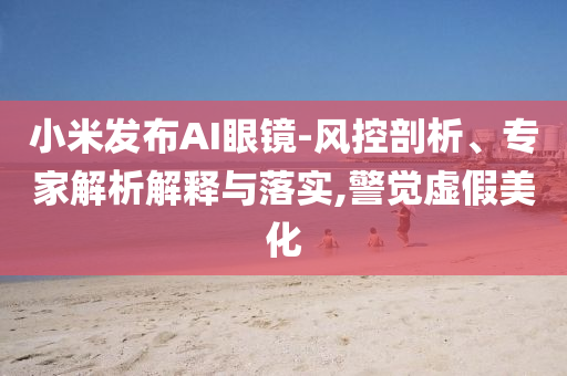 小米發(fā)布AI眼鏡-風(fēng)控剖析、專家解析解釋與落實,警覺虛假美化