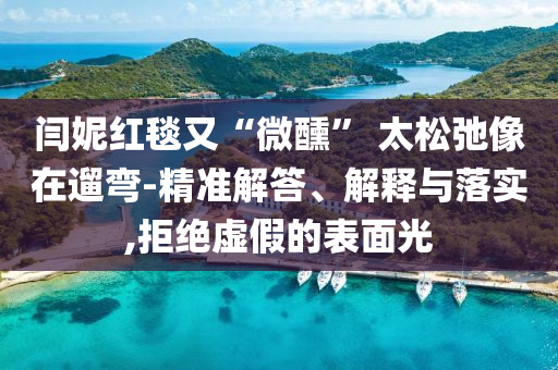 閆妮紅毯又“微醺” 太松弛像在遛彎-精準(zhǔn)解答、解釋與落實(shí),拒絕虛假的表面光