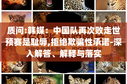 質(zhì)問(wèn):韓媒：中國(guó)隊(duì)再次敗走世預(yù)賽是恥辱,拒絕欺騙性承諾-深入解答、解釋與落實(shí)