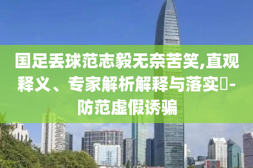 國足丟球范志毅無奈苦笑,直觀釋義、專家解析解釋與落實(shí)?-防范虛假誘騙