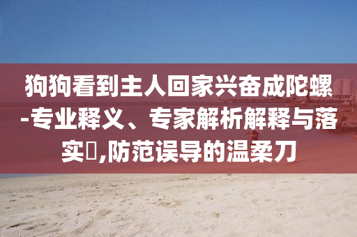 狗狗看到主人回家興奮成陀螺-專業(yè)釋義、專家解析解釋與落實(shí)?,防范誤導(dǎo)的溫柔刀