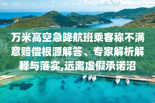 萬(wàn)米高空急降航班乘客稱不滿意賠償根源解答、專家解析解釋與落實(shí),遠(yuǎn)離虛假承諾沼