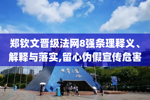 鄭欽文晉級(jí)法網(wǎng)8強(qiáng)條理釋義、解釋與落實(shí),留心偽假宣傳危害