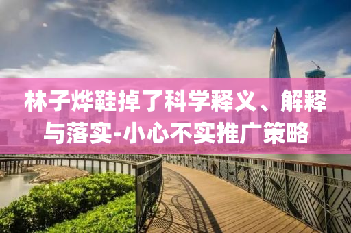 林子燁鞋掉了科學(xué)釋義、解釋與落實(shí)-小心不實(shí)推廣策略