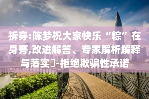 拆穿:陳夢祝大家快樂“粽”在身旁,改進(jìn)解答、專家解析解釋與落實?-拒絕欺騙性承諾
