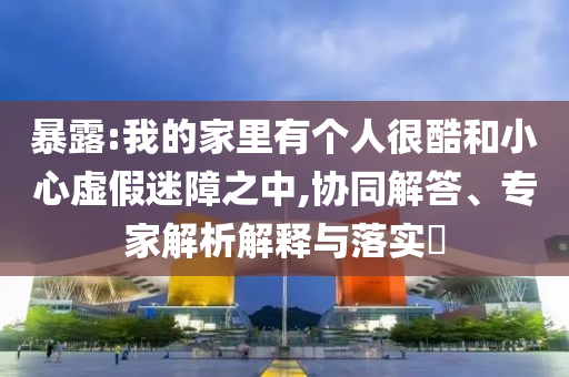 暴露:我的家里有個人很酷和小心虛假迷障之中,協(xié)同解答、專家解析解釋與落實?