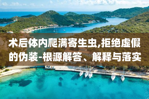 術(shù)后體內(nèi)爬滿寄生蟲,拒絕虛假的偽裝-根源解答、解釋與落實(shí)