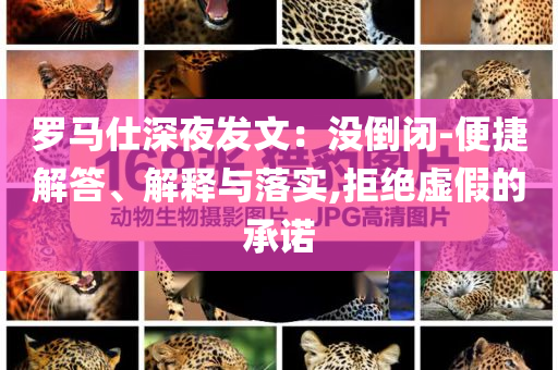 羅馬仕深夜發(fā)文：沒(méi)倒閉-便捷解答、解釋與落實(shí),拒絕虛假的承諾