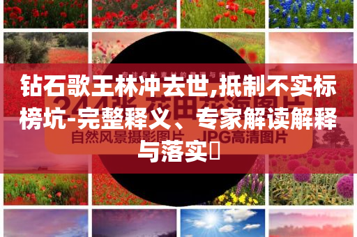 鉆石歌王林沖去世,抵制不實標(biāo)榜坑-完整釋義、專家解讀解釋與落實?