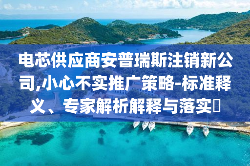 電芯供應(yīng)商安普瑞斯注銷新公司,小心不實(shí)推廣策略-標(biāo)準(zhǔn)釋義、專家解析解釋與落實(shí)?